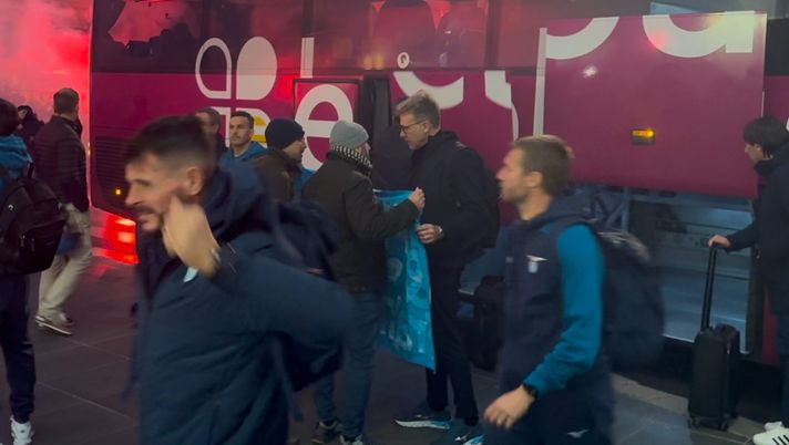 Striscione Flavio e Francesco a Baroni