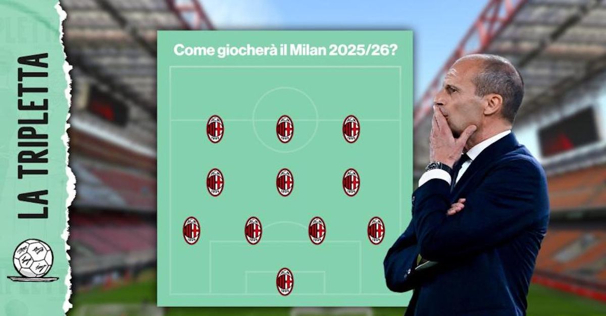 Il Milan che sogna Allegri: terzini nuovi e Modric. In attacco … | VIDEO