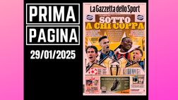 Prima pagina Gazzetta dello Sport: Milan, a Zagabria servono Theo e Leao