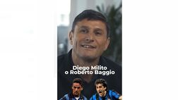 VIDEO / Zanetti non ha dubbi: Milito meglio di tutti. Ma quando nominano Baggio…