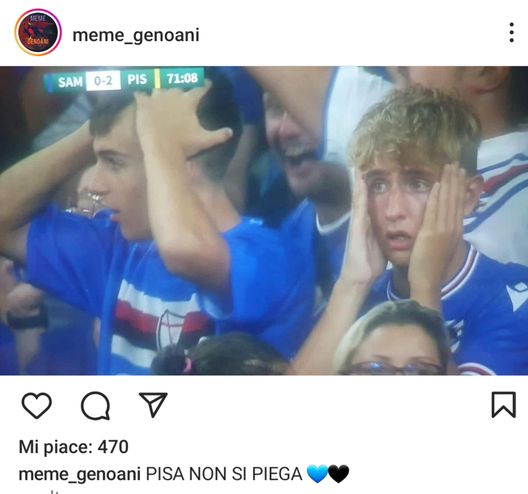 Incroci da derby: i pisani dedicano ai genoani la vittoria contro la Samp- immagine 2