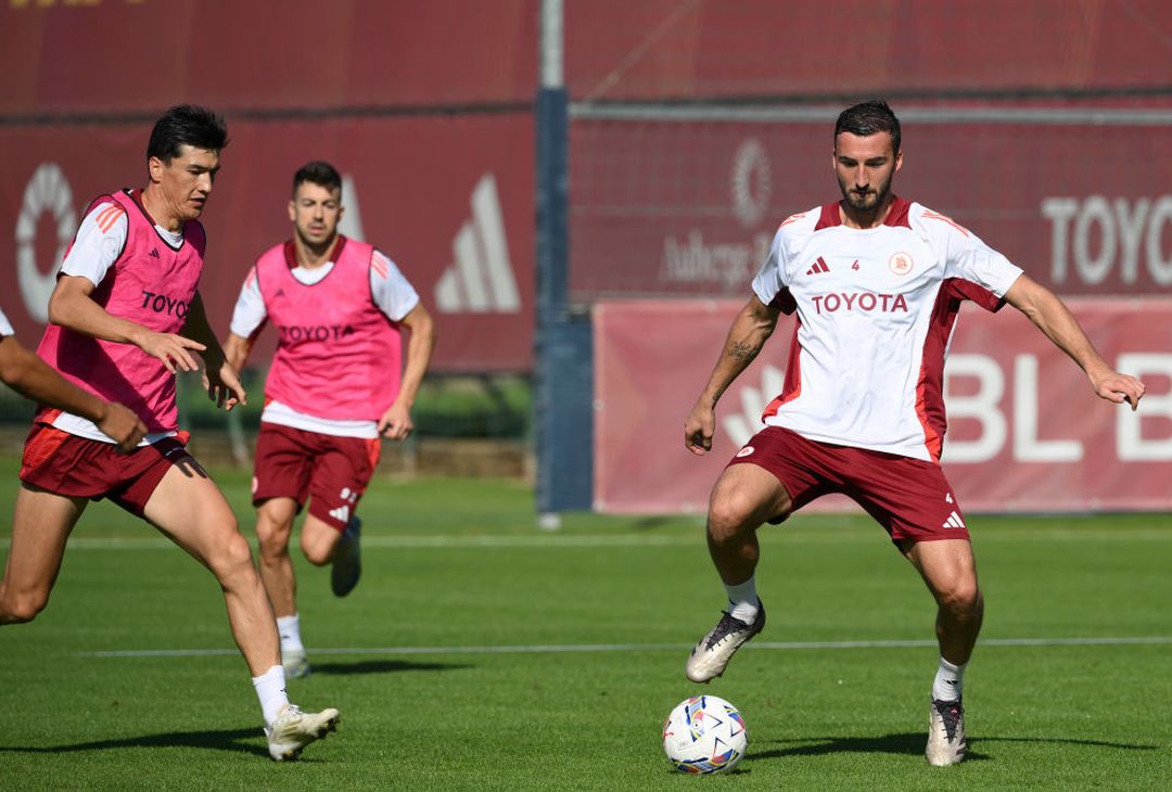 Trigoria, ripresa verso Verona-Roma: out Dovbyk e Hummels – FOTO GALLERY - immagine 9