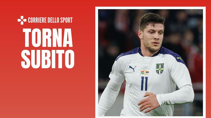 Luka Jovic AC Milan Serbia