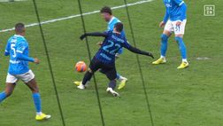 Inter-Napoli, Marelli: “Mkhitaryan tocca il pallone, Rrahmani in ritardo: è rigore”