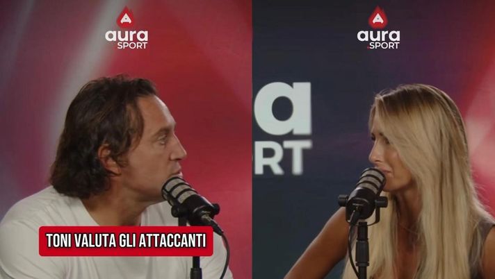 Toni incalzato da Giorgia Rossi sugli attaccanti: “Chi butti giù dalla torre tra Lauti e Thuram?” Toni incalzato da Giorgia Rossi sugli attaccanti: “Chi butti giù dalla torre tra Lauti e Thuram?” - immagine 1