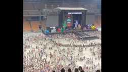 VIDEO FCIN1908 / A San Siro c’è sempre voglia di Inter. Parte il coro dopo il concerto di Pezzali