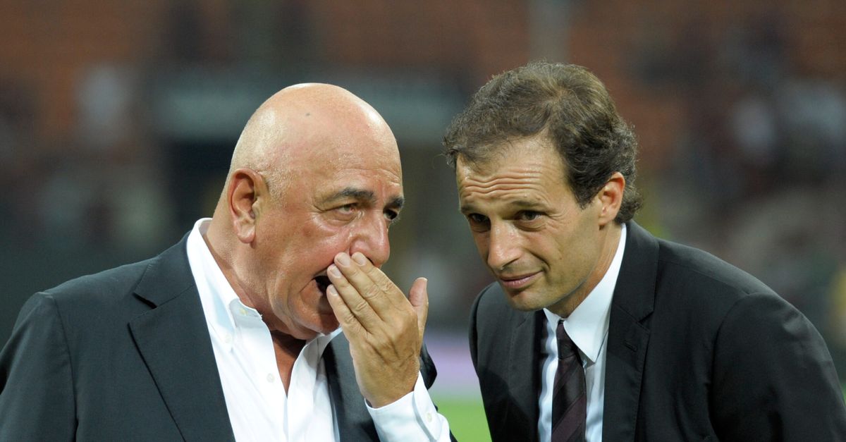 Ex Milan, Galliani su Allegri: “Ottenne la benedizione di Berlusconi dopo 5 secondi”