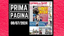 Prima pagina Corriere dello Sport: “Il Napoli di Conte è l’anti Inter”