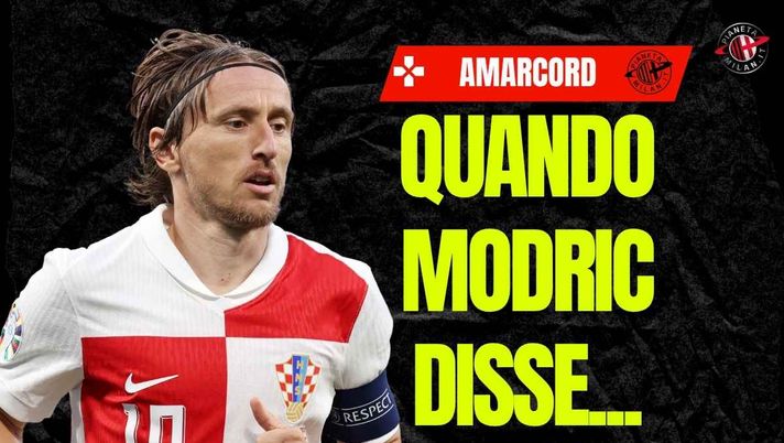 Quando Modric disse: 'Mi immaginavo calciatore del Milan'. Su Boban ...