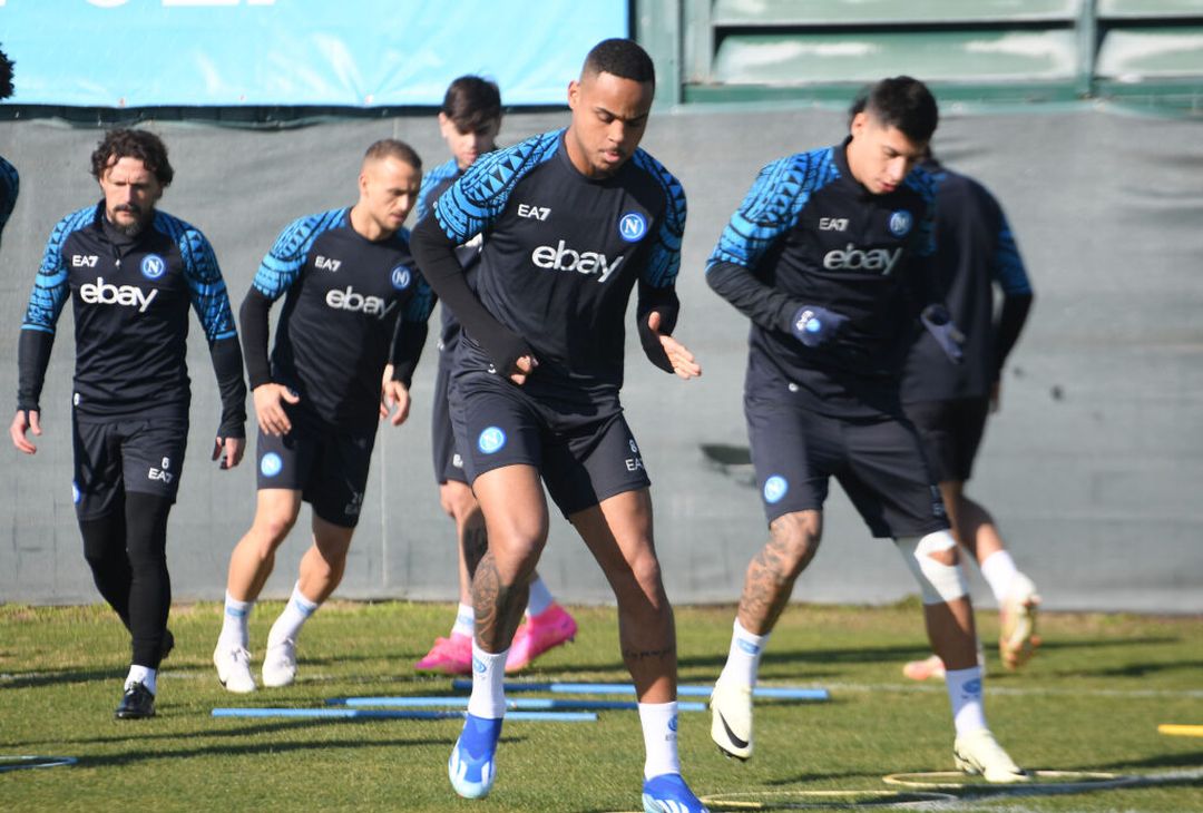 Gli azzurri preparano il match di domenica al Maradona contro il Verona