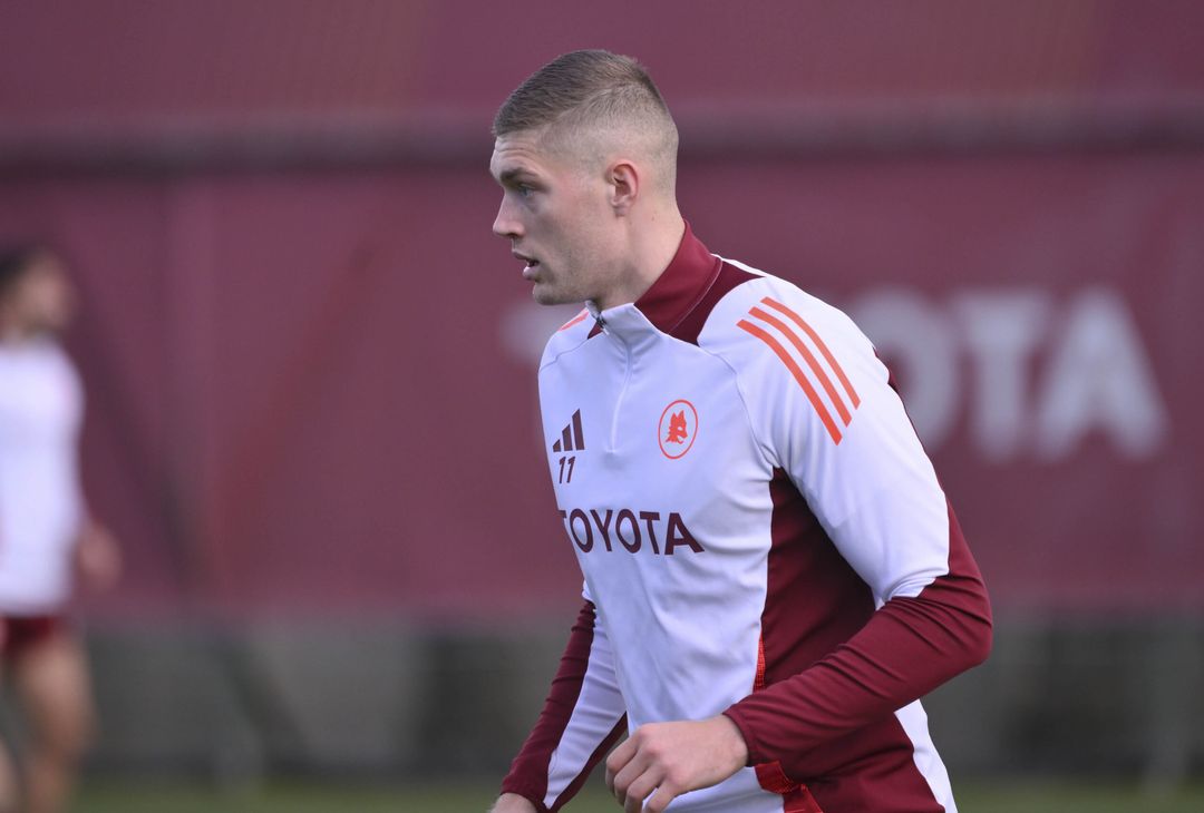 Trigoria, il primo allenamento in vista del Bologna dopo il derby – FOTO GALLERY - immagine 25