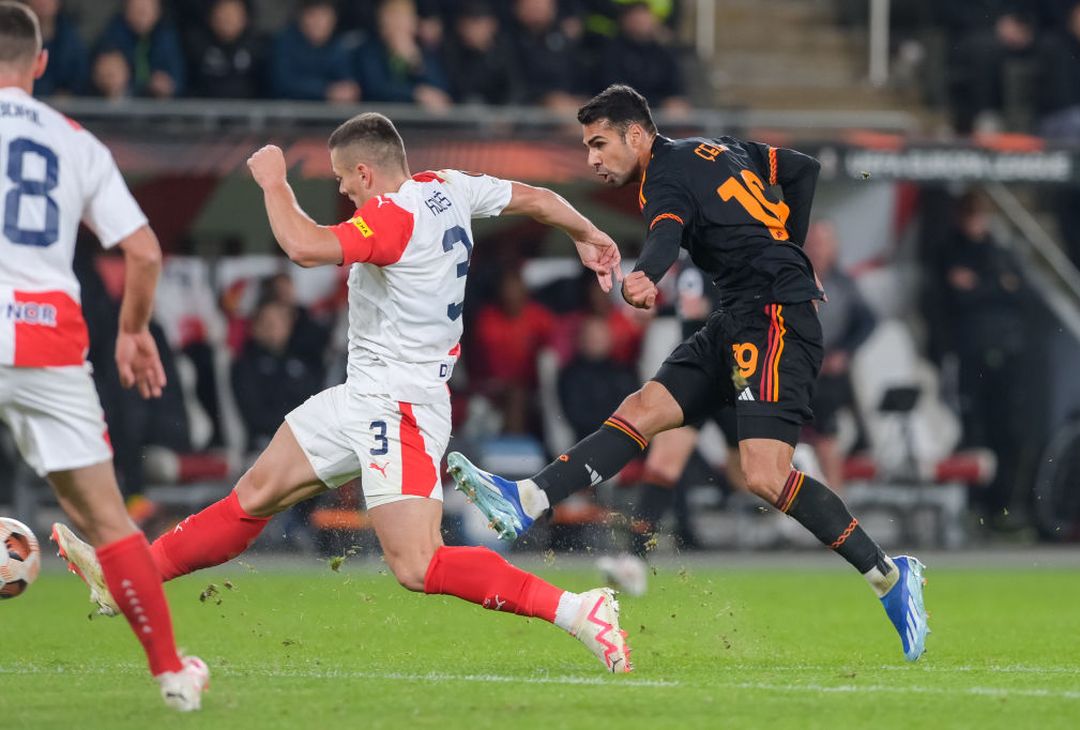 Slavia Praga-Roma 2-0 – FOTO GALLERY - immagine 57