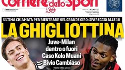 PRIMA PAGINA CORRIERE DELLO SPORT OGGI: “Napoli, la spinta di 3.500”