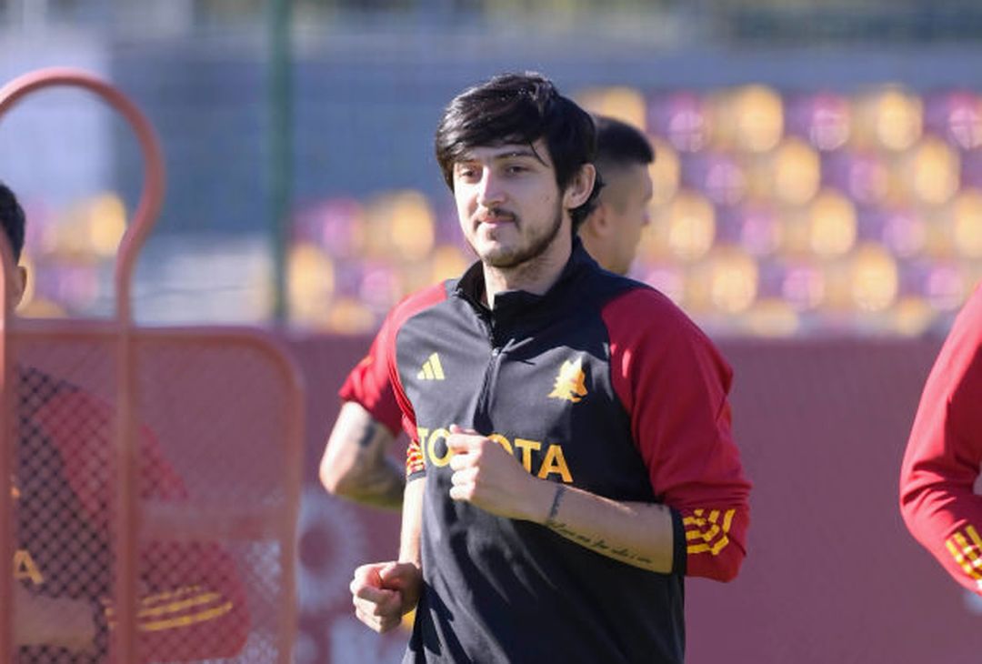 Roma, la rifinitura alla vigilia del match con lo Slavia – FOTO GALLERY - immagine 38