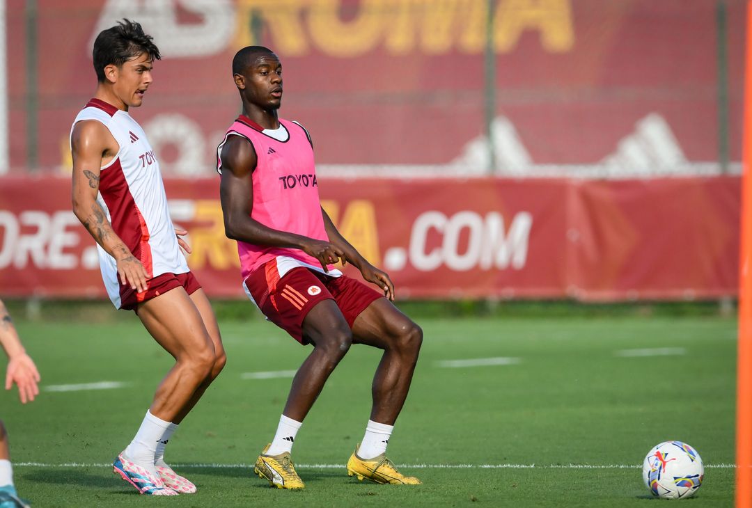 Trigoria, rifinitura in vista della Juventus – FOTO GALLERY - immagine 17