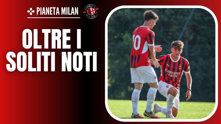 Mattia Sandri, giocatore del Milan Futuro 11/08/2024 PianetaMilan.it