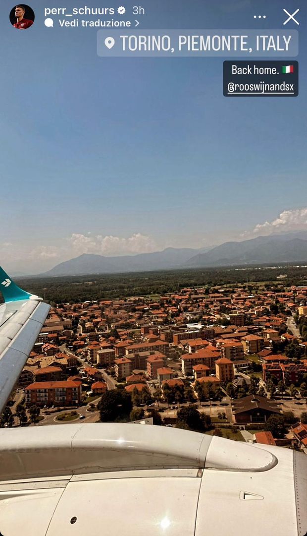 Schuurs, rientro a Torino e nuovo segnale social: “Tornato a casa”- immagine 2
