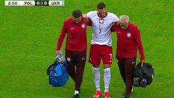 ULTIM’ORA – Juve in apprensione per Milik: infortunio con la Polonia, c’è timore