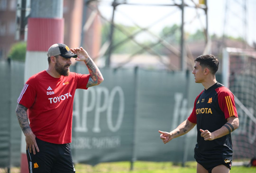 Roma, allenamento tra palestra e campo a Monzello: Dybala c’è – FOTO GALLERY - immagine 39