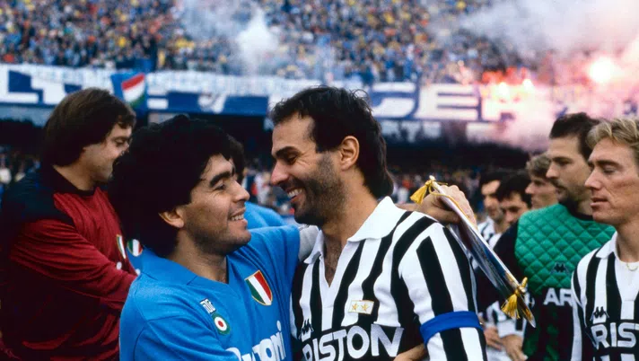 maradona agnelli juventus