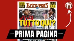Prima Pagina Tuttosport: “Juventus-Milan, tutto qui? Sinner, che dolore!”