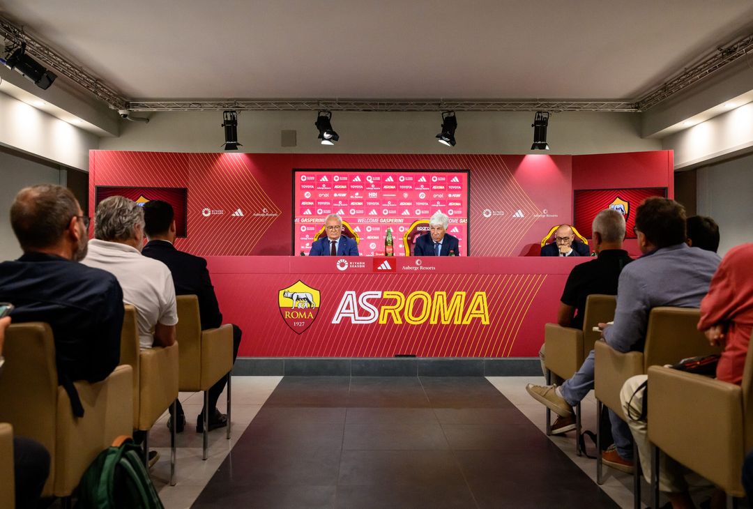 Trigoria, la conferenza stampa di Gasperini e Ranieri – FOTO GALLERY - immagine 10