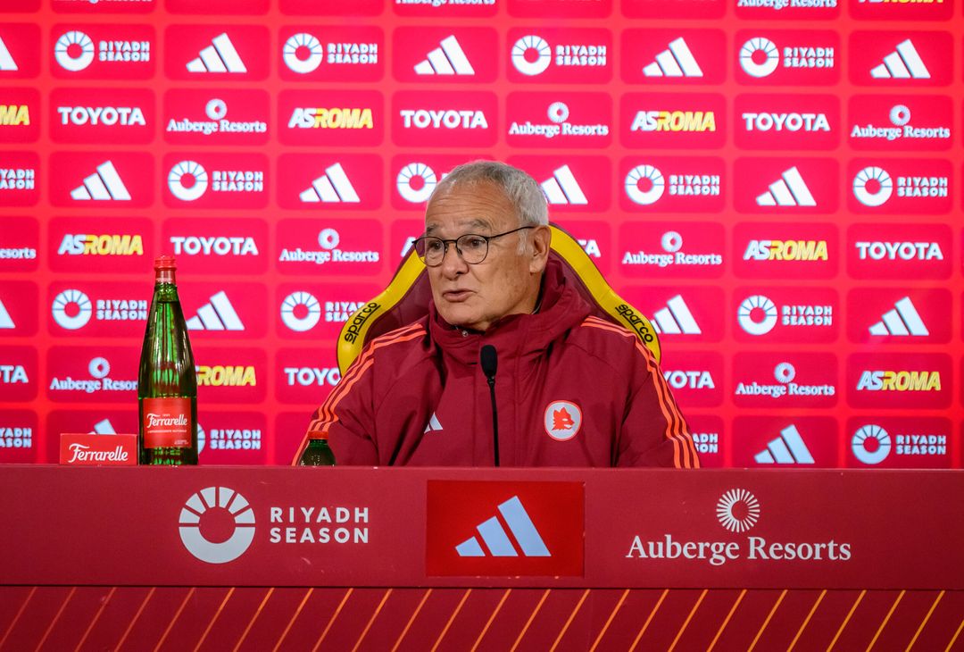 Roma, la conferenza stampa di Ranieri a due giorni dal derby – FOTOGALLERY - immagine 9