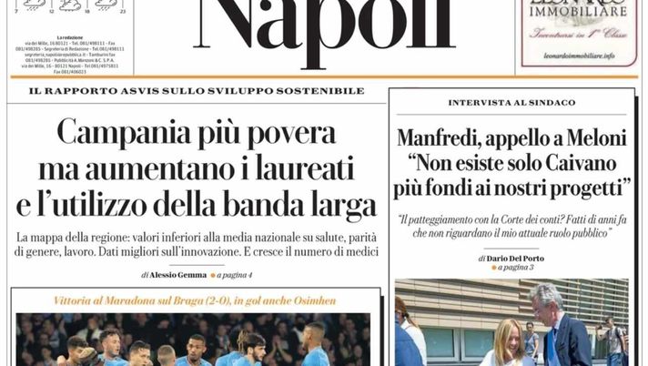 prima pagina