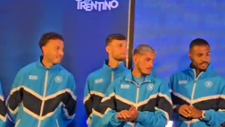 Presentazione di portieri e difensori: applausi per Meret, Buongiorno e Beukema