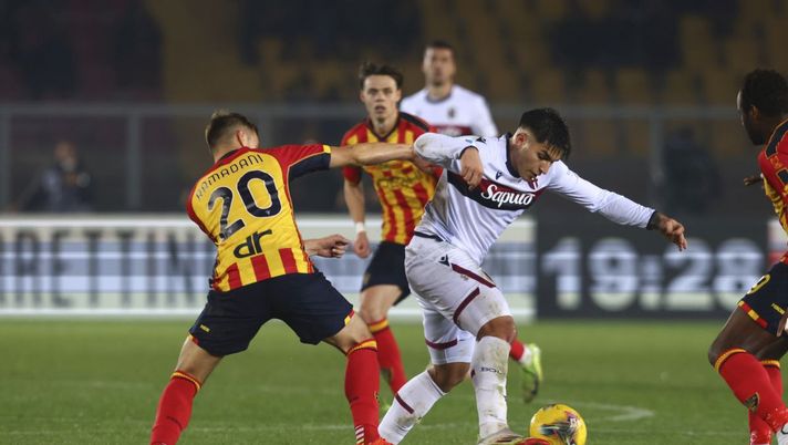 Serie A, Lecce-Bologna 2-2: Camarda all’ultimo respiro, primo gol in campionato - immagine 1