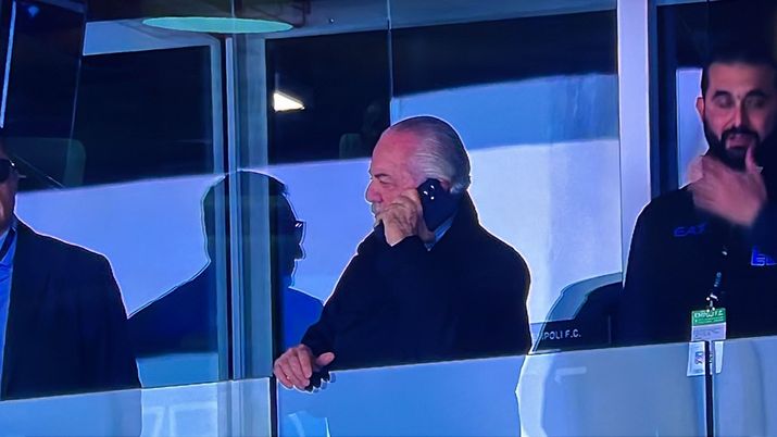 Non solo in ritiro, De Laurentiis presente anche al Castellani per Empoli-Napoli - immagine 1