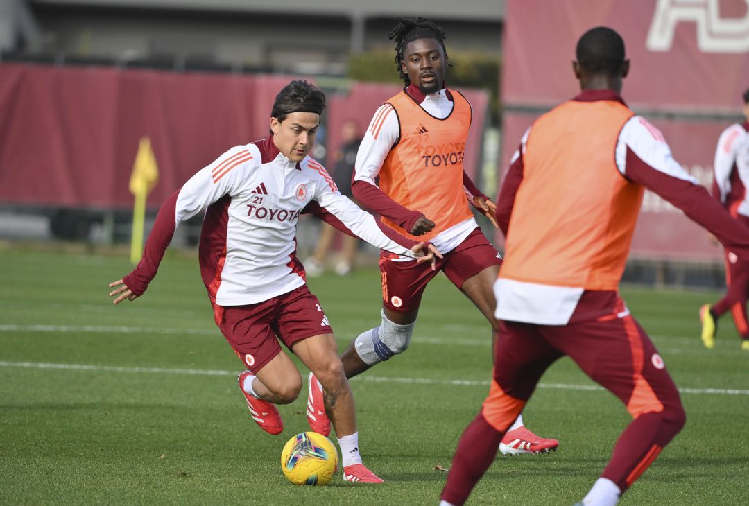 Trigoria, la squadra a lavoro a due giorni dal Bologna – FOTO GALLERY - immagine 14