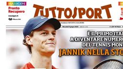 PRIMA PAGINA TUTTOSPORT OGGI: “Né ritmo né gol, Italia non basta”