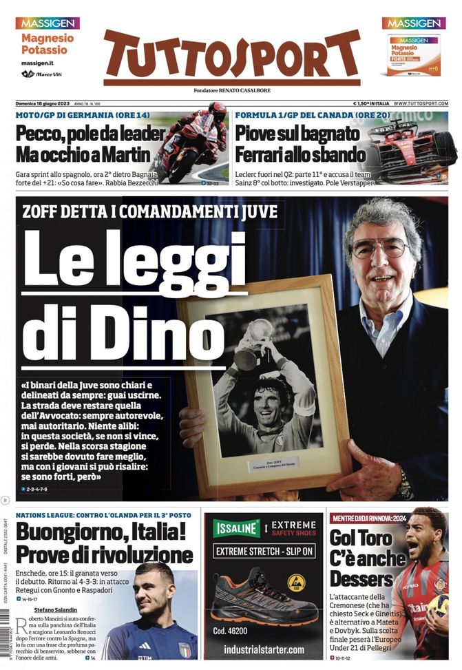 EDICOLA TS – Buongiorno, Italia! Prove di rivoluzione: Retegui con Gnonto e Raspadori - immagine 1