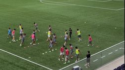 VIDEO VN – Japan University in campo per il riscaldamento