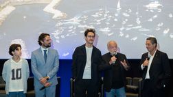 Il Napoli e De Laurentiis presentano in anteprima il film scudetto: le foto GALLERY