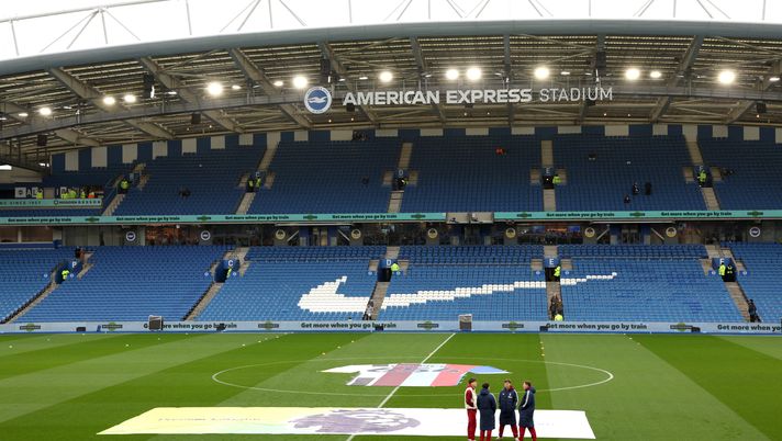 Brighton Arsenal dove vedere