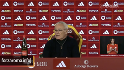 VIDEO – Ranieri: “Pellegrini è un fenomeno come Lampard. Deve riattaccare la spina”