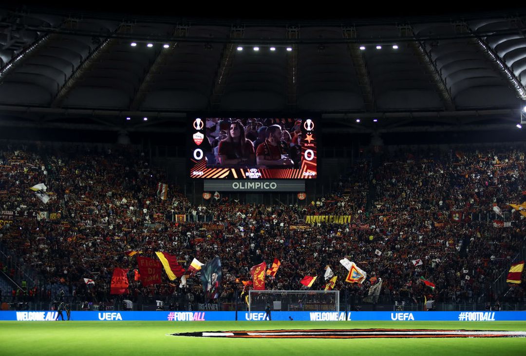 Roma-Slavia Praga 2-0 – FOTO GALLERY - immagine 17