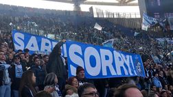 I derby vinti da Sarri toccano sul vivo i tifosi laziali: “Sorry”…