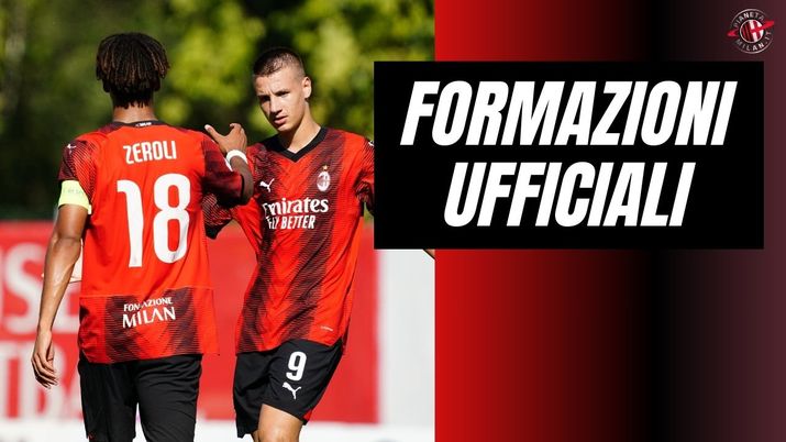 Porto-Milan Formazioni Ufficiali Youth League