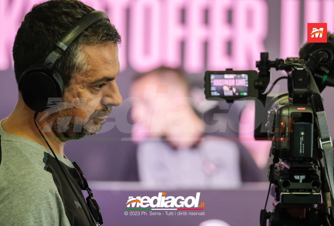 FOTO PALERMO, presentato di Kristoffer Lund Hansen in conferenza stampa (GALLERY) - immagine 25