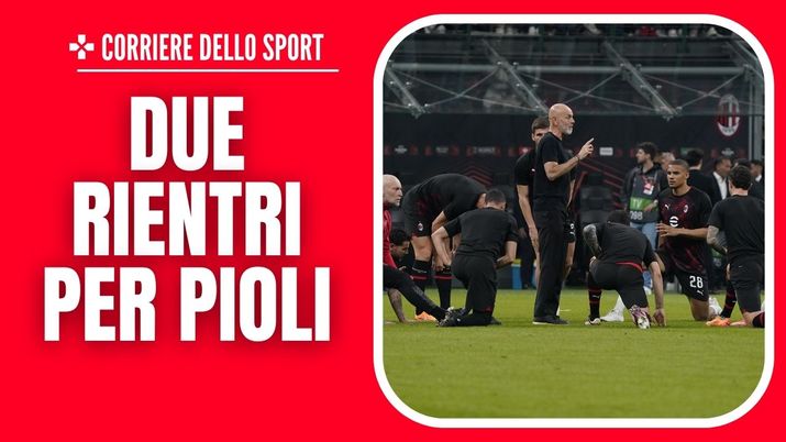 Stefano Pioli AC Milan Milan-Roma 0-1 Europa League 2023-2024