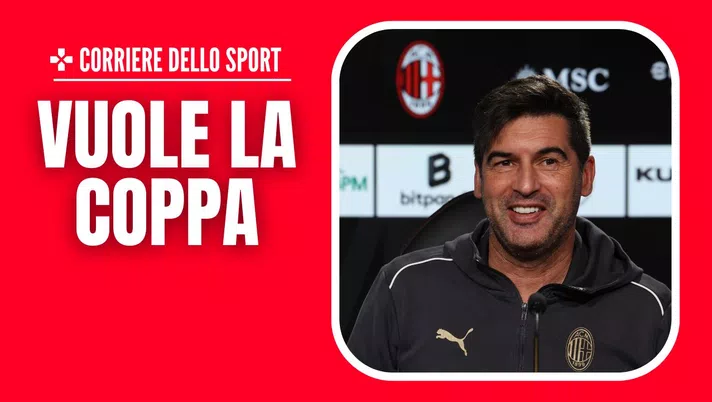 Milan-Sassuolo Coppa Italia 2024-2025 Fonseca