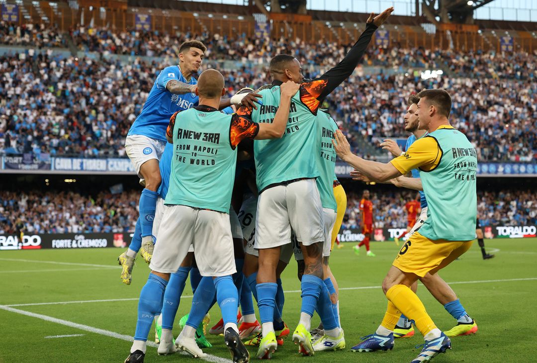 Le immagini di Napoli-Roma 2-2
