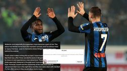 Lookman rompe con l’Atalanta sui social. C’è il like di Koopmeiners