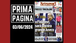 Prima pagina Tuttosport: “Platini: ‘Fidatevi, sarà ancora grande Juve'”