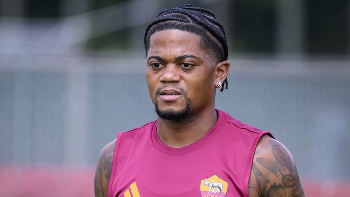 ROME, ITALY - AUGUST 20: AS Roma player Leon Bailey during training session at Centro Sportivo Fulvio Bernardini on August 20, 2025 in Rome, Italy. (Photo by Luciano Rossi/AS Roma via Getty Images) Migliorano le condizioni di Bailey, le ultime: dal rientro in gruppo alle date per il ritorno in campo - immagine 1