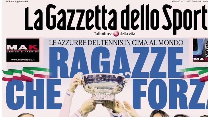 PRIMA PAGINA GAZZETTA DELLO SPORT: “Lautaro torna carico” PRIMA PAGINA GAZZETTA DELLO SPORT OGGI: “Inzaghi al rinnovo, ci metto la firma”