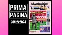 Prima pagina Gazzetta dello Sport: “Milan, Conceicao cambia tutto”
